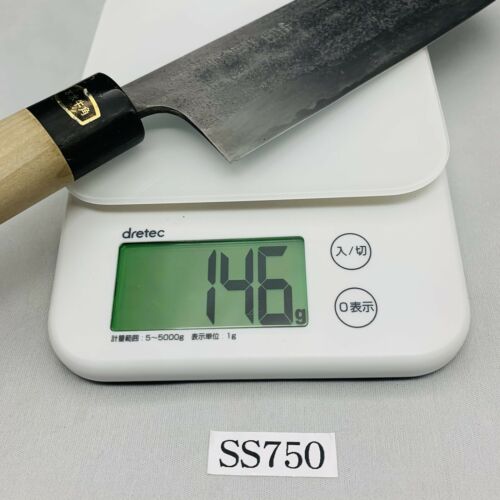 <Used> Japanese Chef's Kitchen Knife Blue Steel Nakiri 160/290 From Japan SS750 - Fresh Stock Dated December 2025