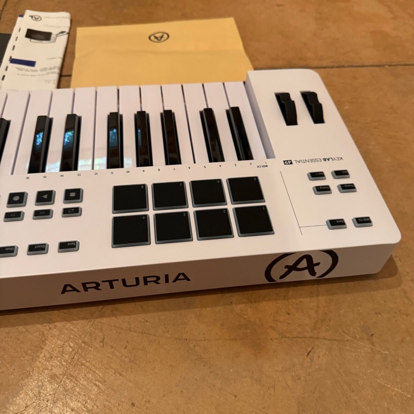 Arturia KeyLab Essential 49-key Keyboard Controller - Open Box - Fresh Stock Dated February 2026