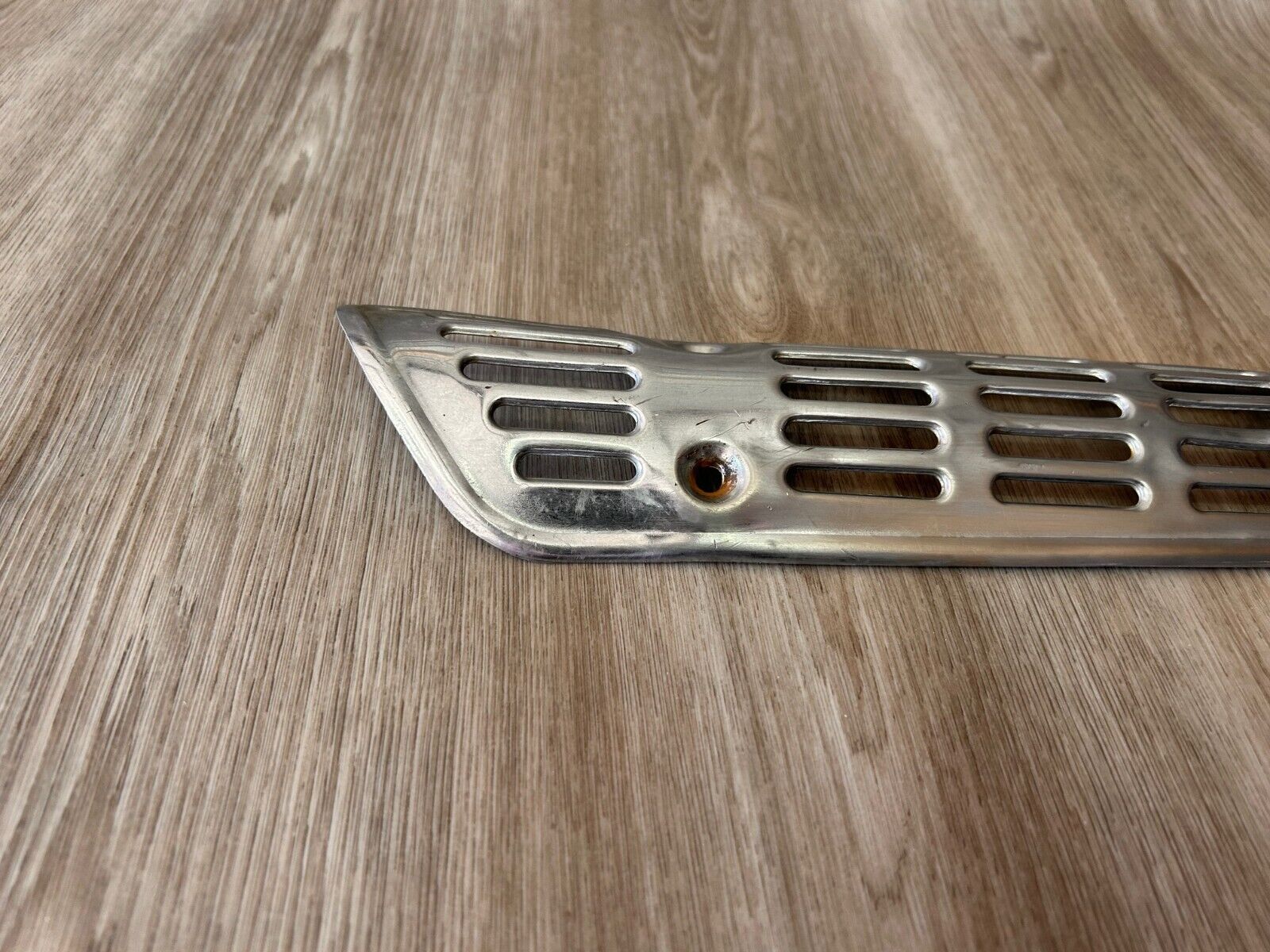 1967 1968 Yamaha YL2C M Exhaust Heat Shield Muffler Pipe Guard 167-14718-31-00 - Fresh Stock Dated February 2026