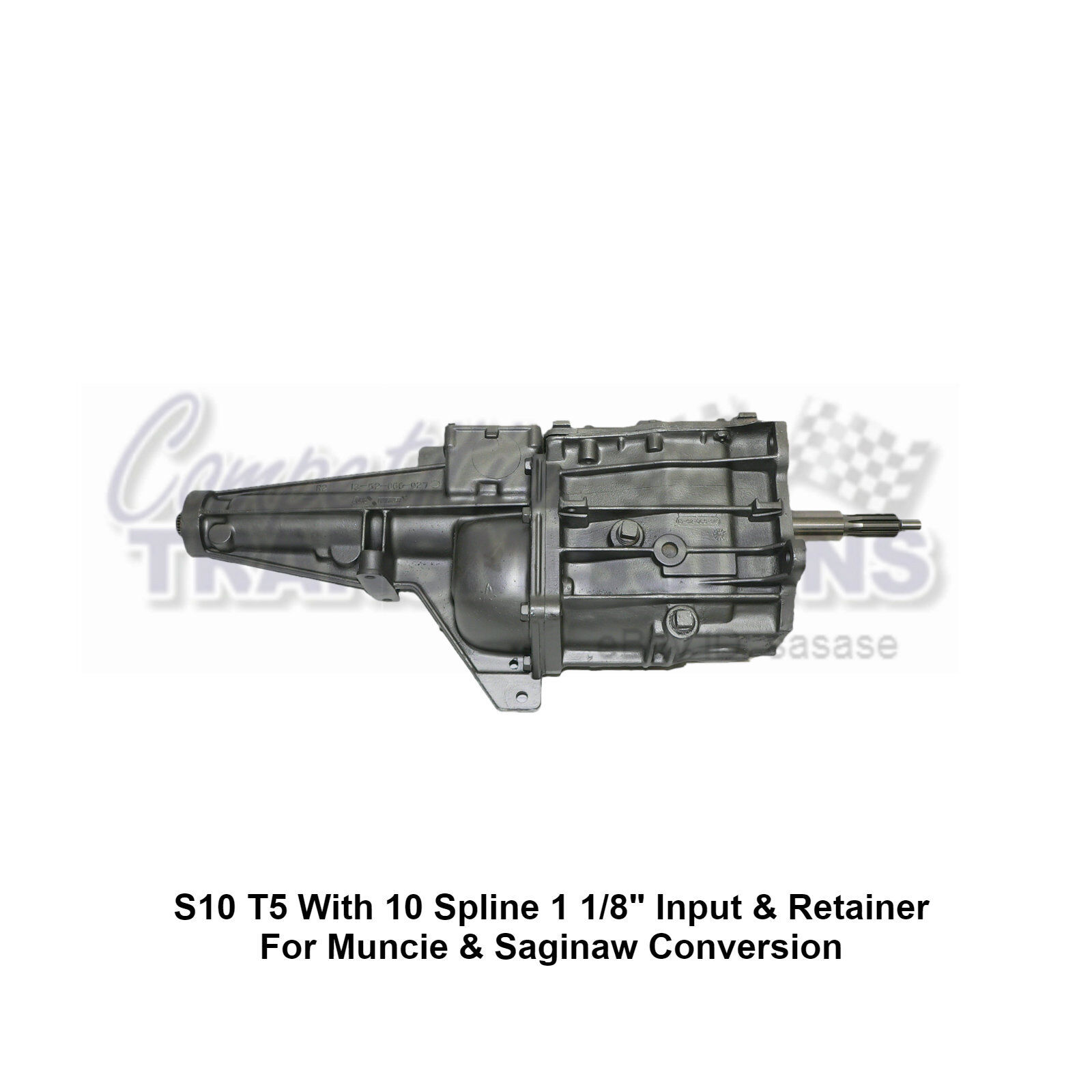 T5 S10 To Muncie/Saginaw Conversion Transmission REBUILT w/ Mechanical Speedo - Fresh Stock Dated February 2026
