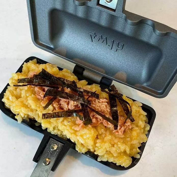 4W1H Hot Sand Solo Compact Grilled Sandwich Maker Tsubame sanjo Kitchen Used - Fresh Stock Dated February 2026