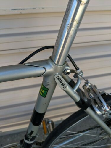 VTG Nishiki International 54cm Silver Road Bike 10 Speed w Leather Saddle *READ - Fresh Stock Dated February 2026