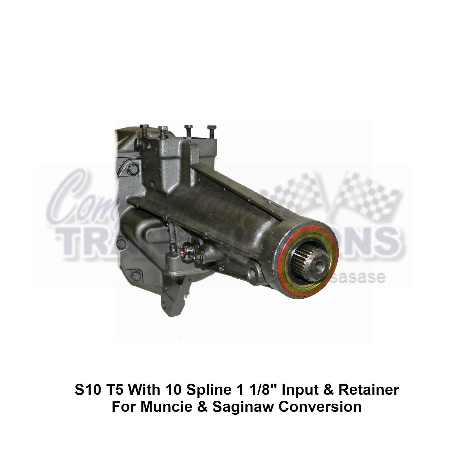 T5 S10 To Muncie/Saginaw Conversion Transmission REBUILT w/ Mechanical Speedo - Fresh Stock Dated February 2026