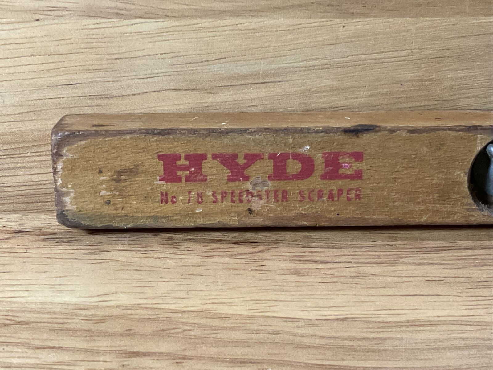Vintage HYDE # 78 Speedster Scraper Made In U.S.A - Fresh Stock Dated February 2026
