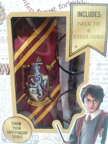 Harry Potter Character Costume Accessories Kit with Necktie & Eyeglasses - Fresh Stock Dated February 2026