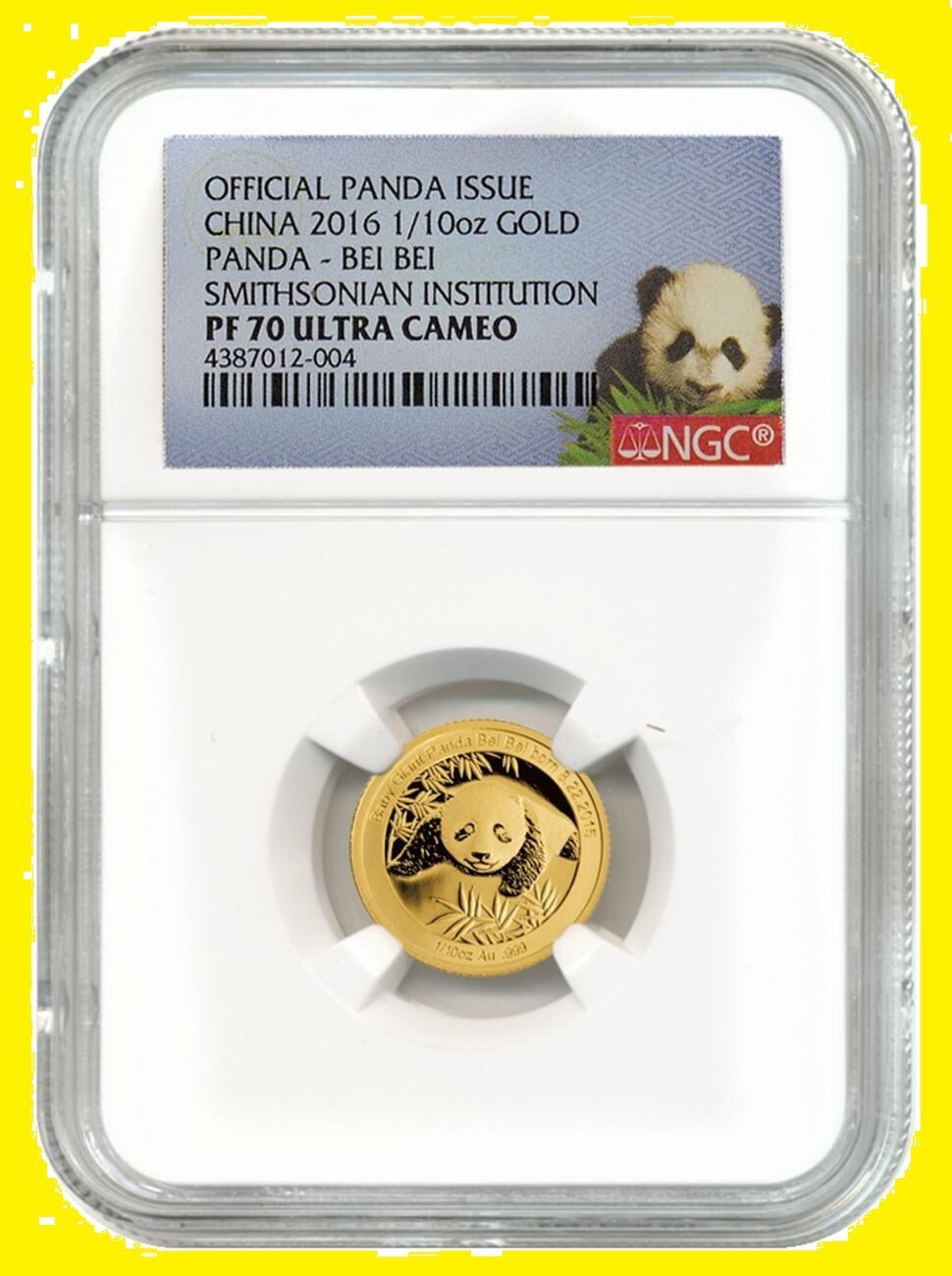 2016 CHINA SMITHSONIAN GOLD&SILVER PANDA 5 COINS SET NGC PF 70 UC - Fresh Stock Dated February 2026