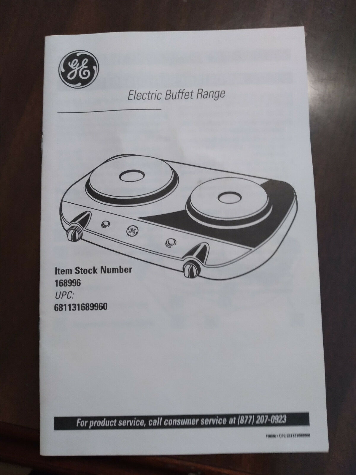 GE Double Burner Die-Cast Electric Tabletop Hot Plate - Fresh Stock Dated February 2026