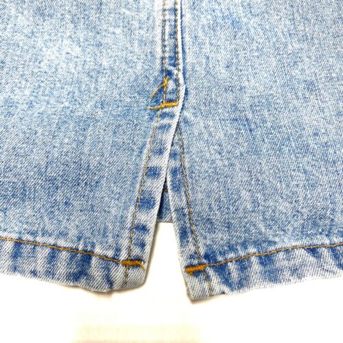 Vintage Denim Pencil Skirt Acid-Like Wash Women’s 8-10 - Fresh Stock Dated February 2026