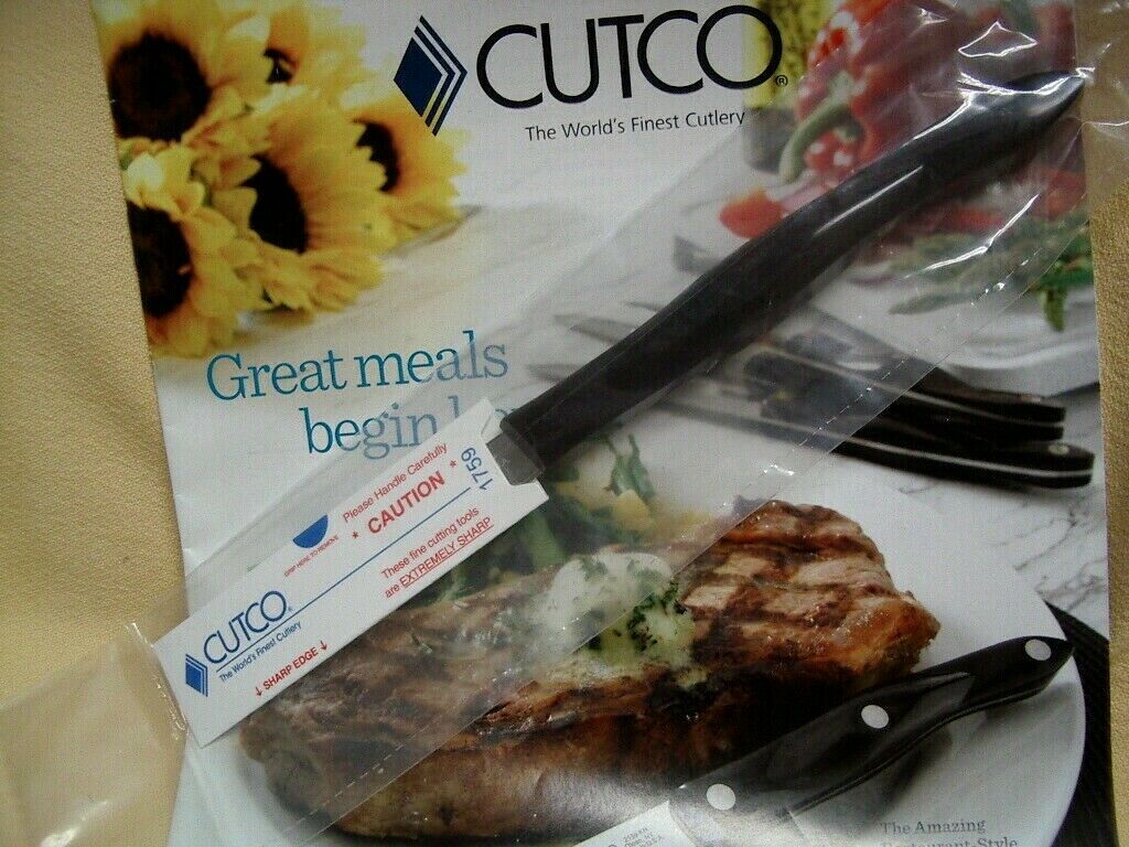 Cutco Table / Steak Knife #1759 KV ~ BRAND NEW SEALED IN PLASTIC! - Fresh Stock Dated December 2025