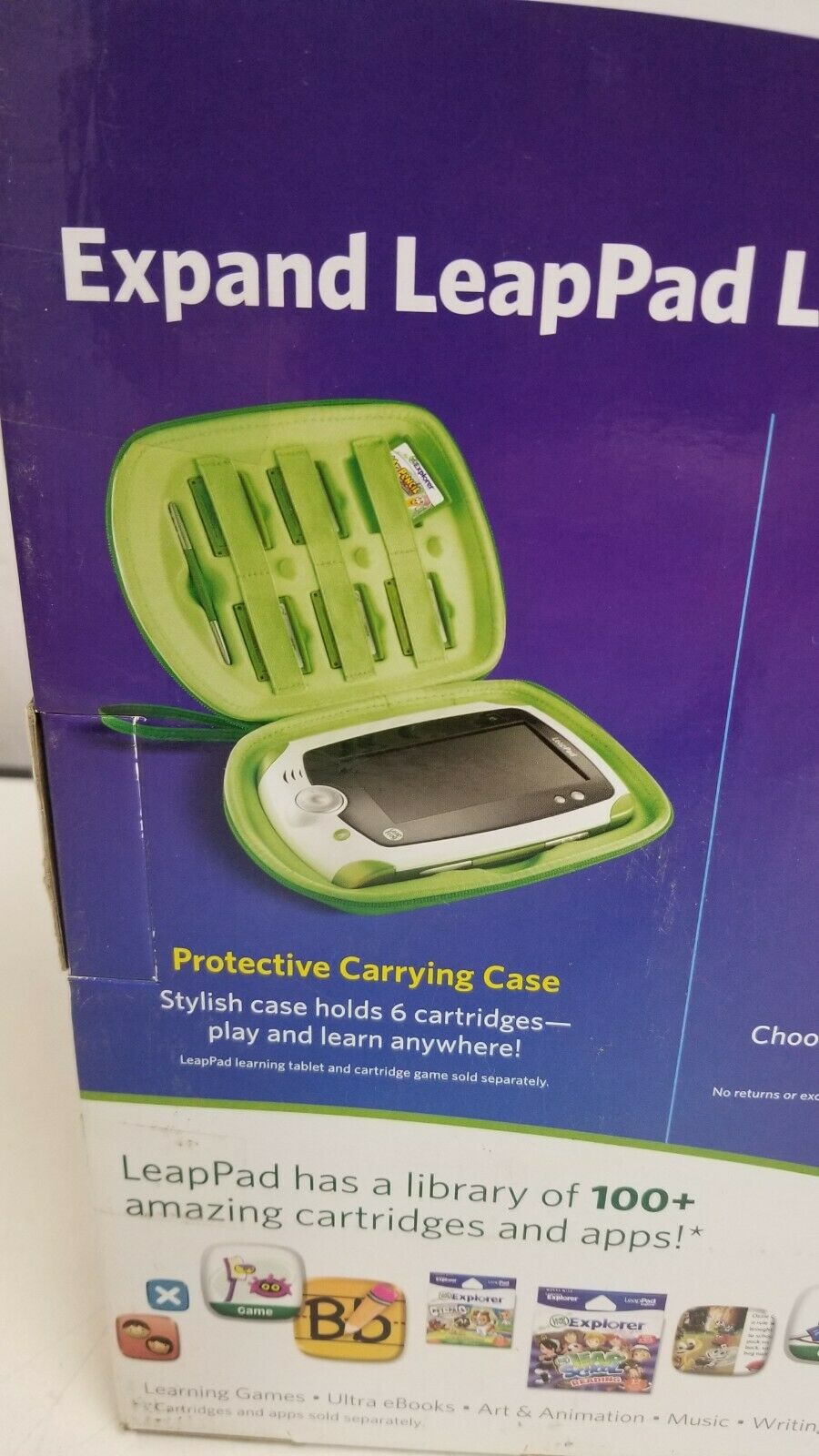 NEW Leapfrog Leappad Carry And Play Accessories Case Ac Adapter &  App Card - Fresh Stock Dated February 2026