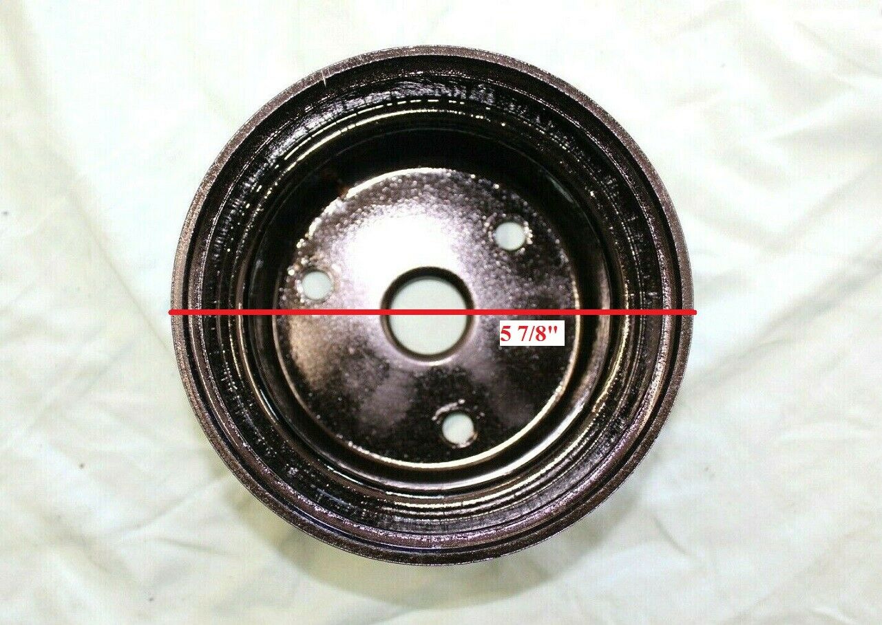 1997 - 2013 MerCruiser 807730 Crankshaft Serpentine Belt Pulley 4.3 -5.7 Vortec - Fresh Stock Dated February 2026