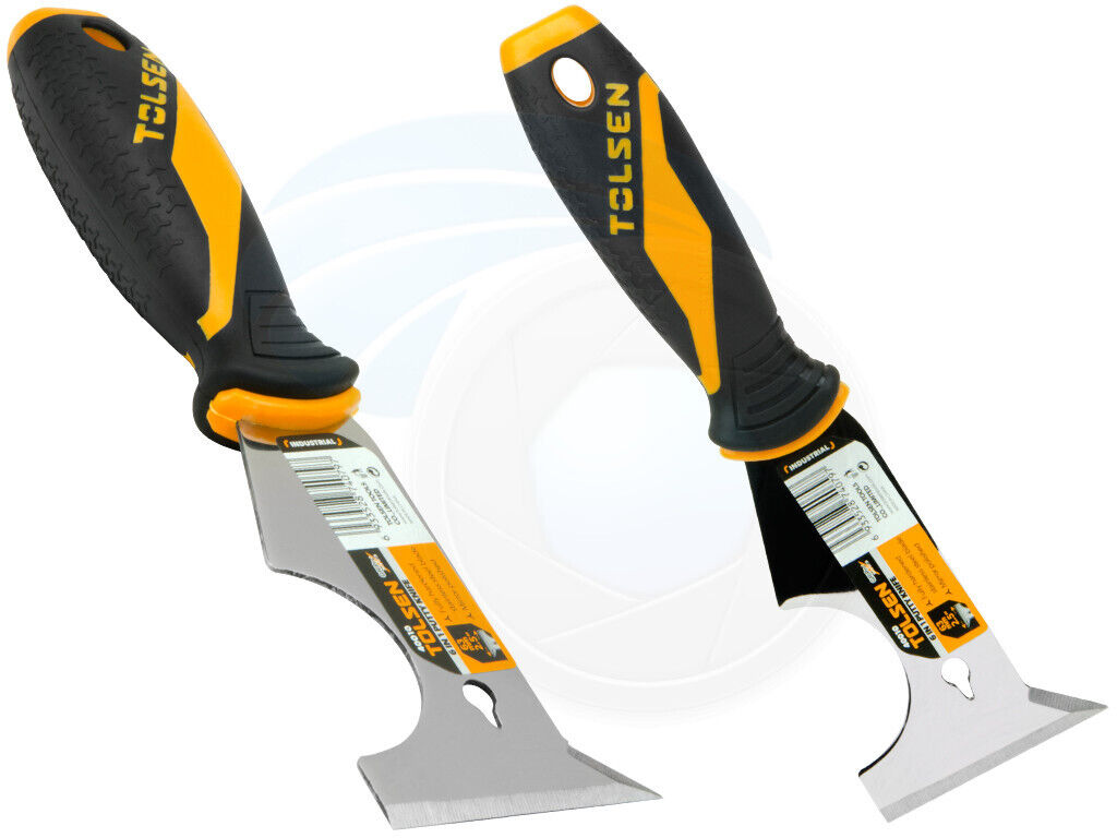 5pcs 6in1 2.5in Putty Knife Scraper Paint Roller Cleaner Rubber Handle - Fresh Stock Dated February 2026