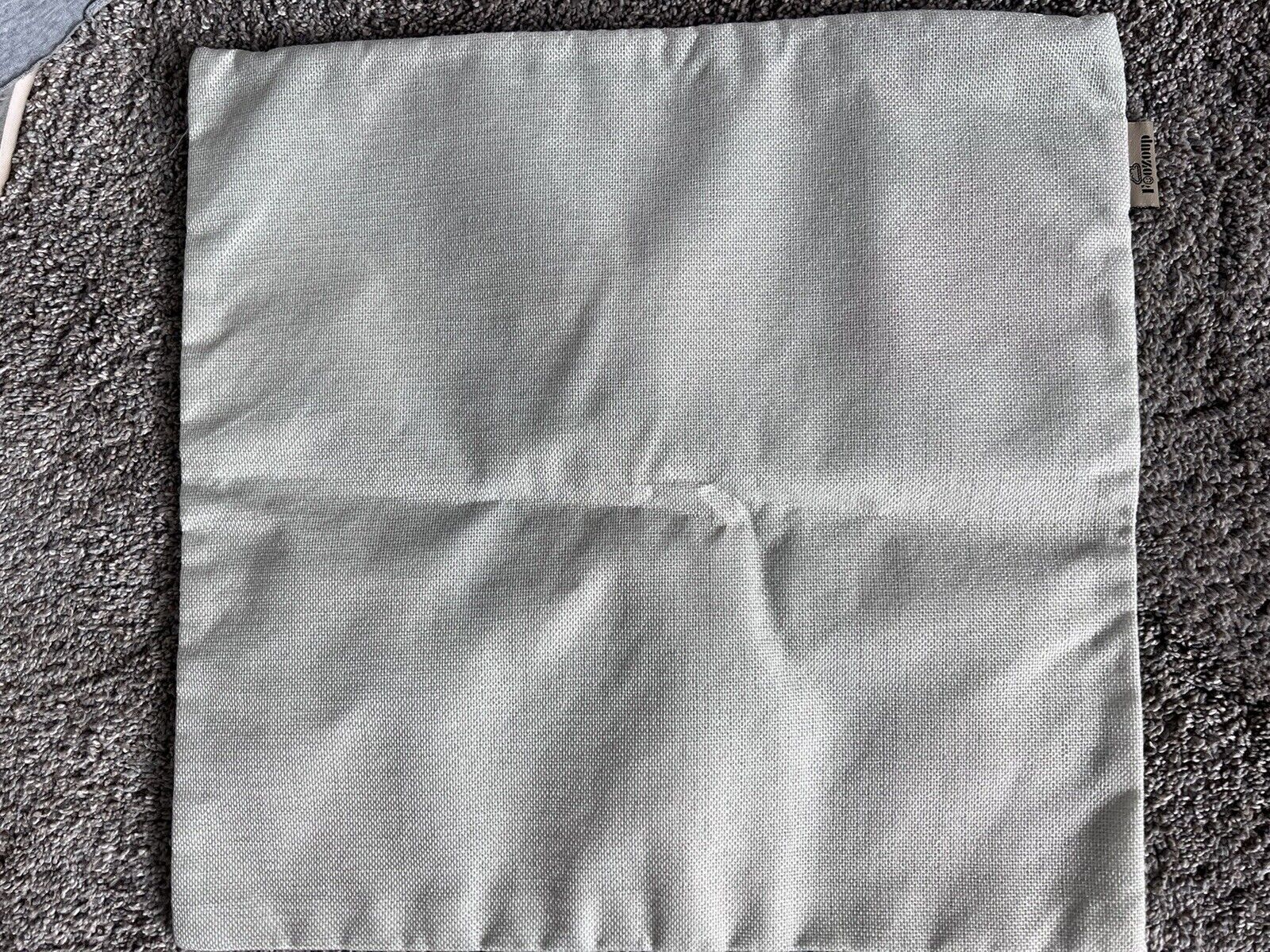 Valentines Day pillow covers 17 1/2” x 16 1/2” hearts blue and red - Fresh Stock Dated February 2026