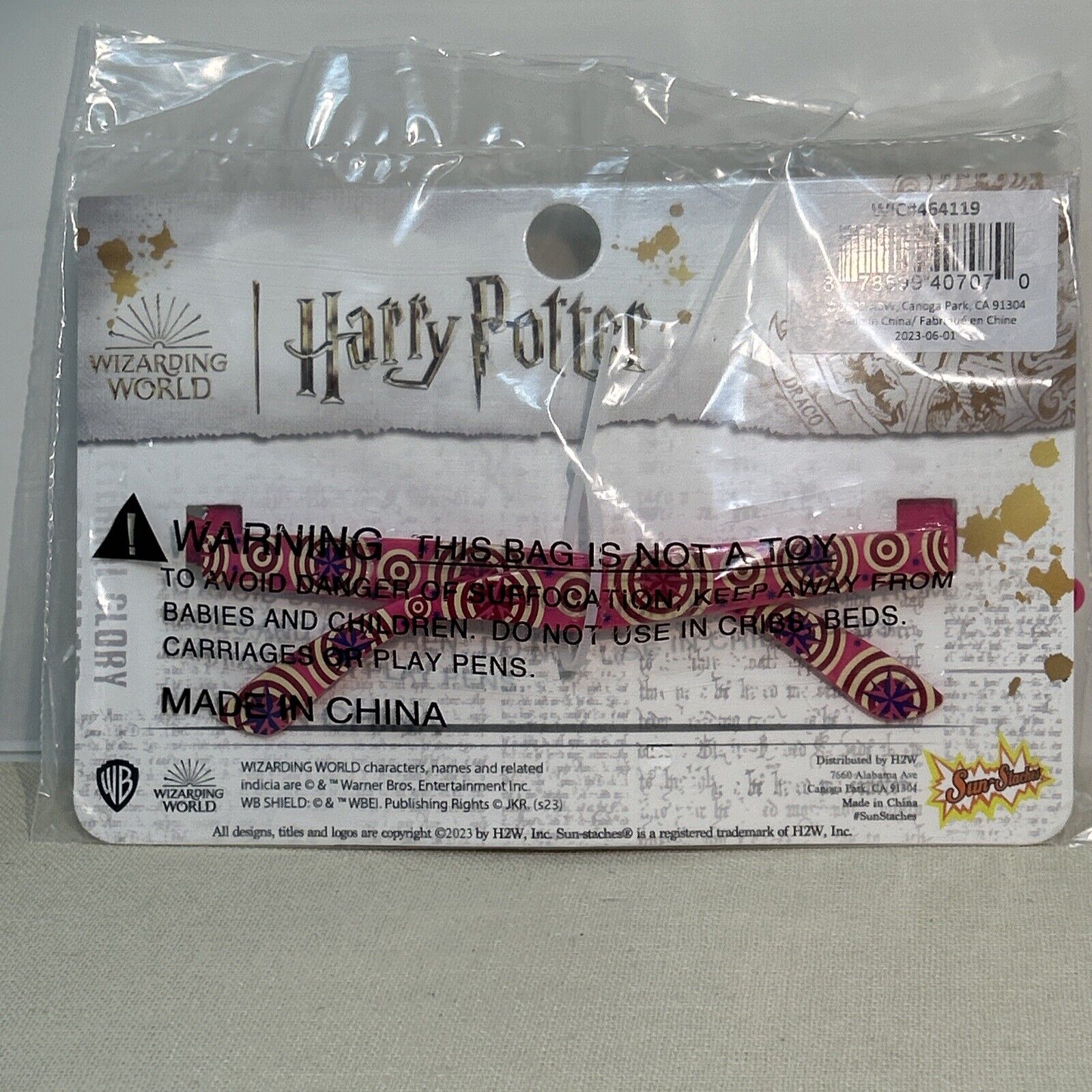 Harry Potter Loony Luna LoveGood Spectrespecs Crazy Glasses UV Protection NEW - Fresh Stock Dated February 2026