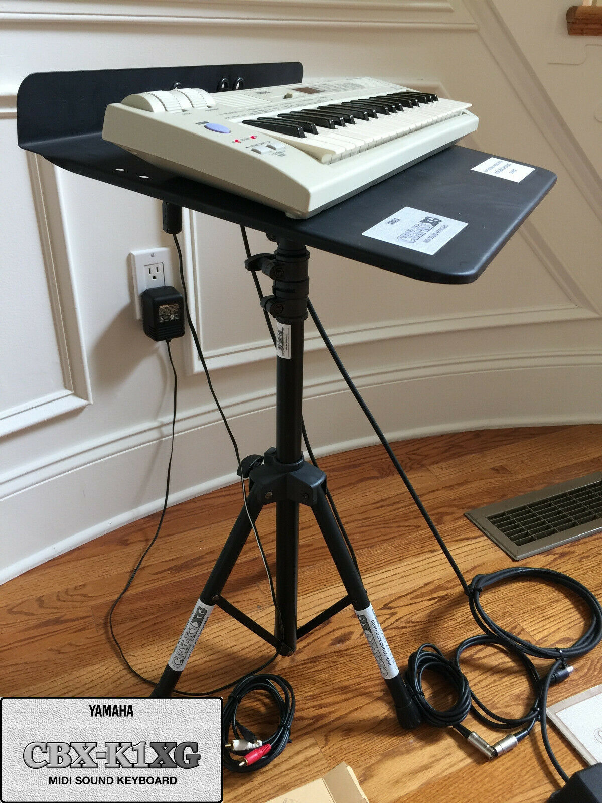 Yamaha CBX-K1XG MIDI Controller/Sound Keyboard, stand, sustain pedal, MIDI-USB - Fresh Stock Dated February 2026