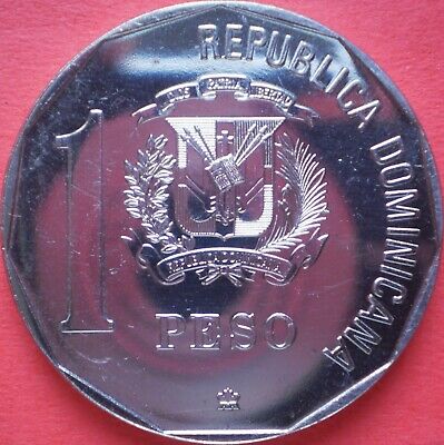 DOMINICAN REPUBLIC 1 PESO 1990 Dominicana Dominikanische Dominicaine Domenicana - Fresh Stock Dated February 2026