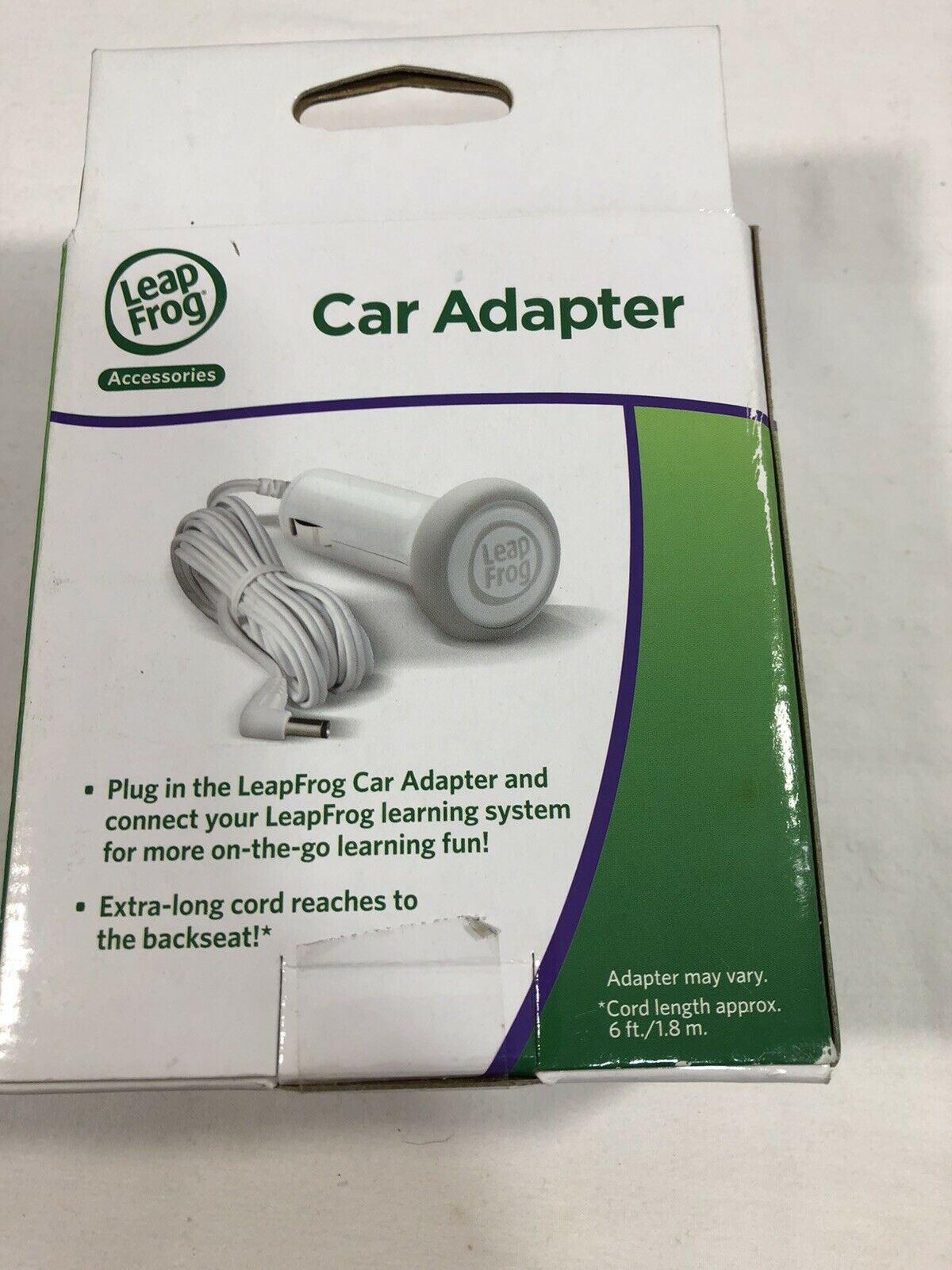 LeapFrog Car Adapter Works with LeapPad 2 or Leapster GS Model:690-11291 - Fresh Stock Dated February 2026