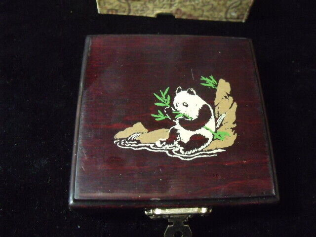 The original wooden box for 1991 China proof silver panda coin (no coin,no COA) - Fresh Stock Dated February 2026