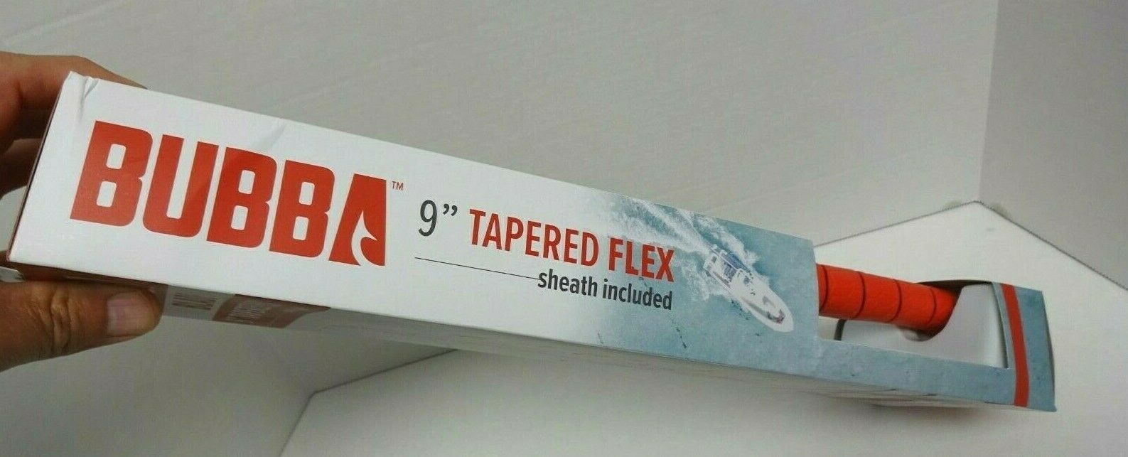 Bubba Blade BB1-9TF 9 In. Tapered Flex Fillet Knife w/ Sheath NEW - Fresh Stock Dated December 2025