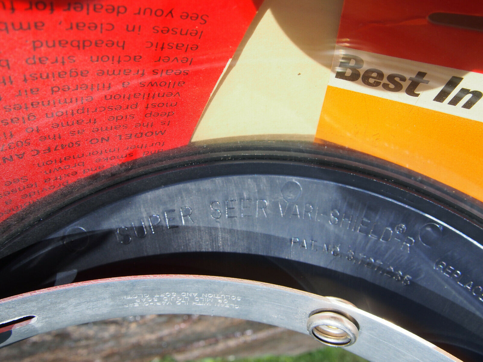 Vintage Super Seer Double Lens Vari Shield w Hood Assembly & Slide Adapter NOS - Fresh Stock Dated December 2025