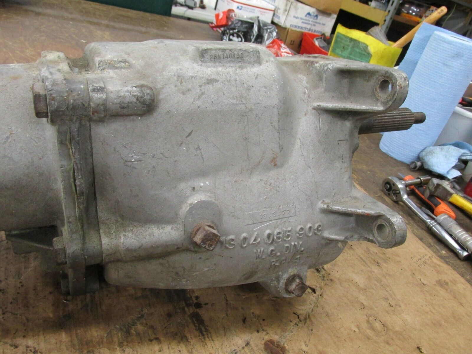 1978 Camaro Borg Warner Super T10 4 Speed Transmission 1304065903 Trans Am - Fresh Stock Dated February 2026