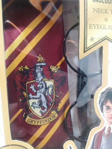 Harry Potter Character Costume Accessories Kit with Necktie & Eyeglasses - Fresh Stock Dated February 2026