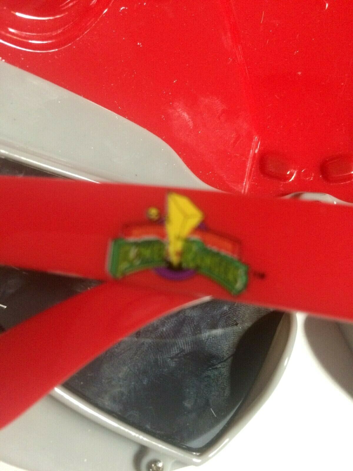 Red Power Ranger Sunglasses Shades - Fresh Stock Dated February 2026