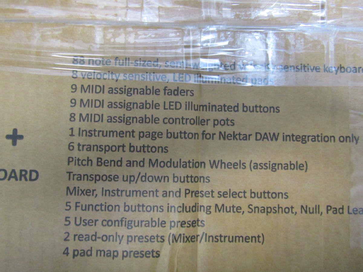 Nektar Impact LX88 Plus USB MIDI Keyboard Controller - Fresh Stock Dated February 2026