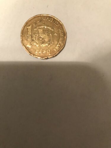 Dominican Republic 1 peso 2016 With Scratches - Fresh Stock Dated December 2025