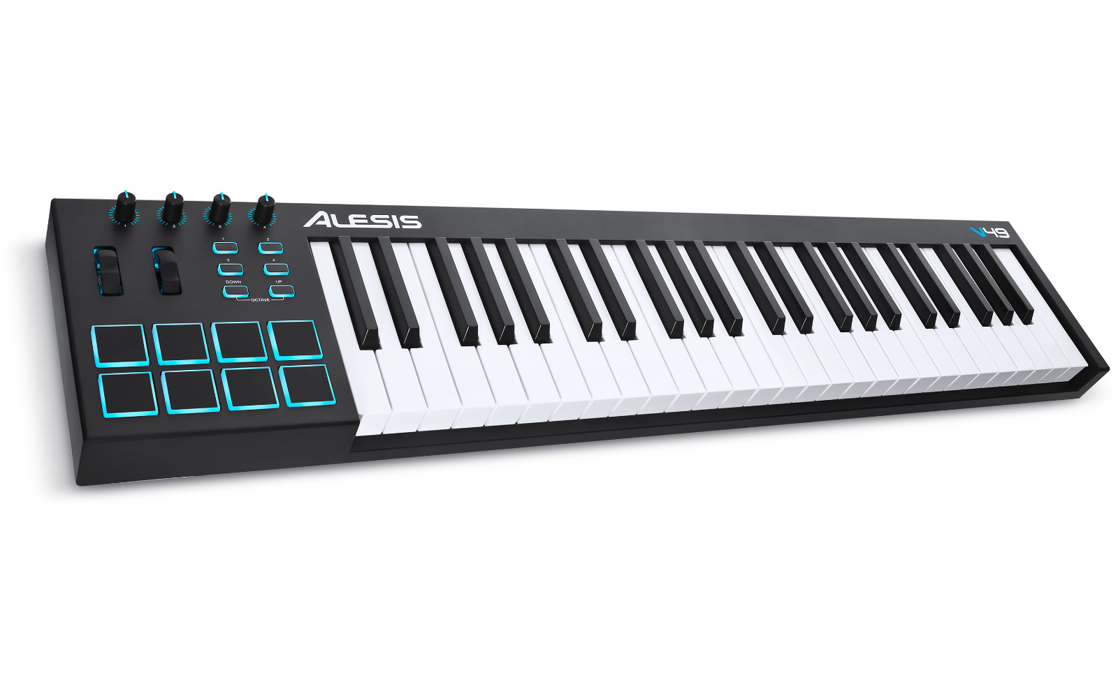 Alesis V49 49-Key USB-MIDI Keyboard Controller - Fresh Stock Dated February 2026