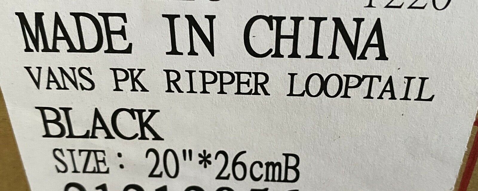 SE Bikes Vans PK Ripper Looptail Limited Edition #/250 CONFIRMED ORDER - Fresh Stock Dated February 2026