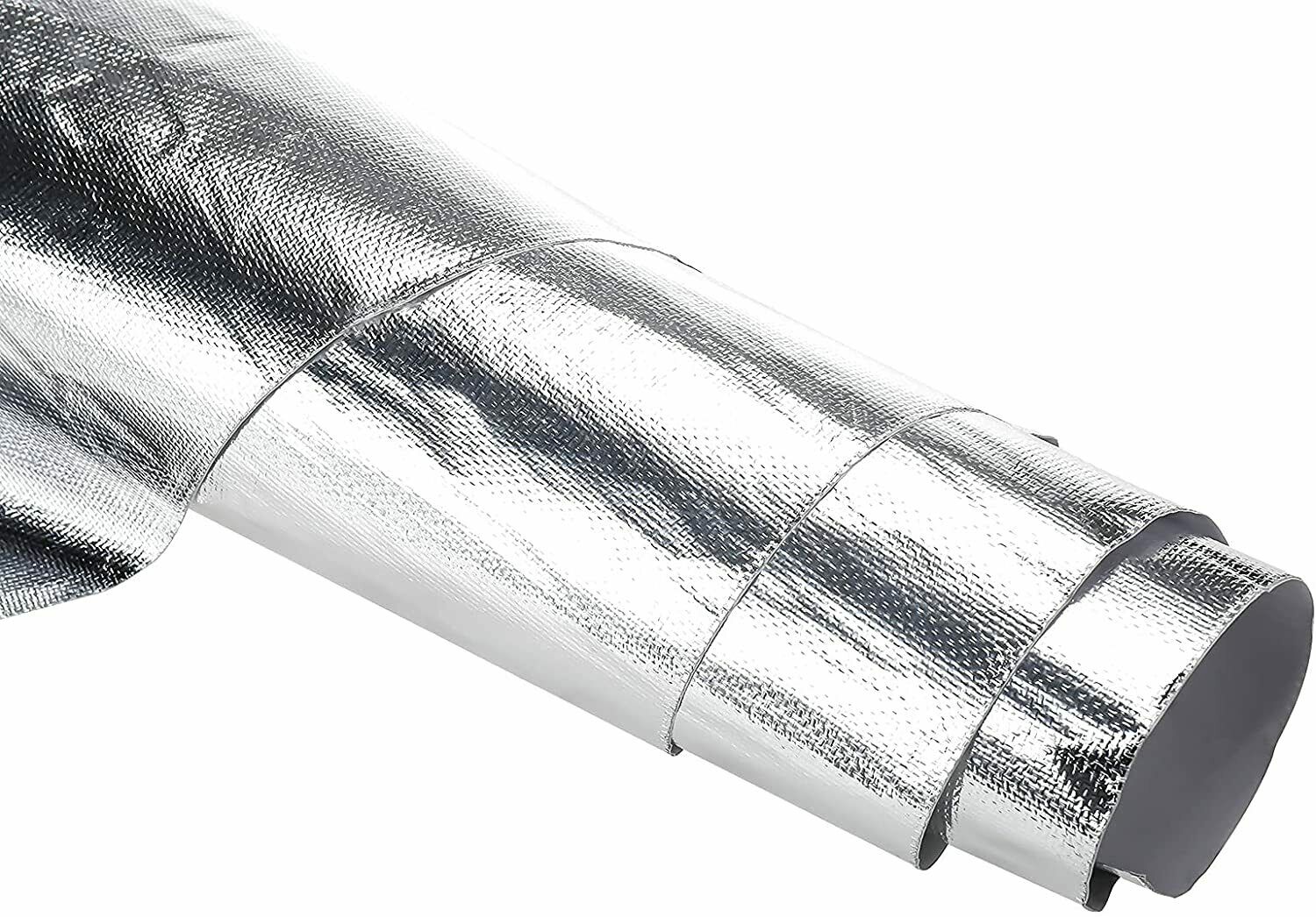 Aluminized Heat Shield Thermal Barrier Adhesive Backed Fiberglass Sheet 36x48in - Fresh Stock Dated February 2026