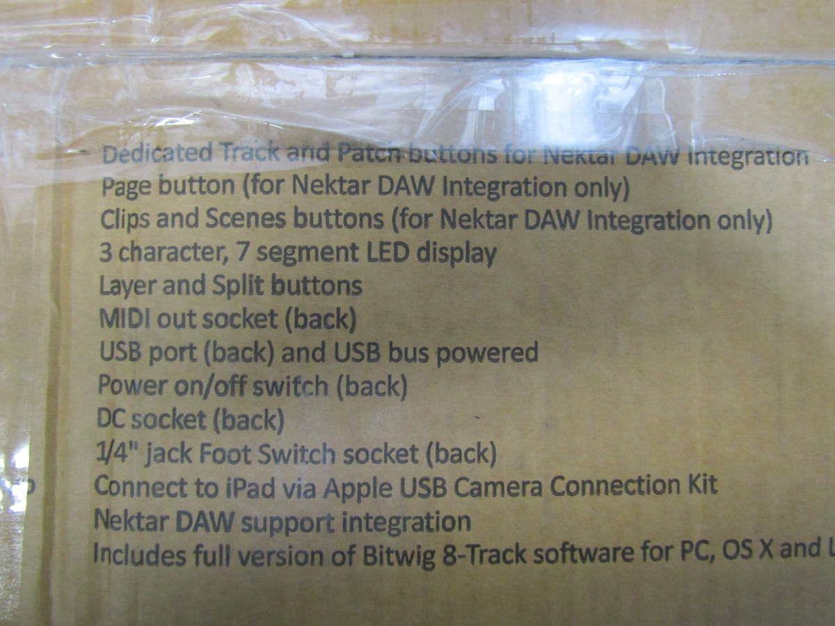 Nektar Impact LX88 Plus USB MIDI Keyboard Controller - Fresh Stock Dated February 2026