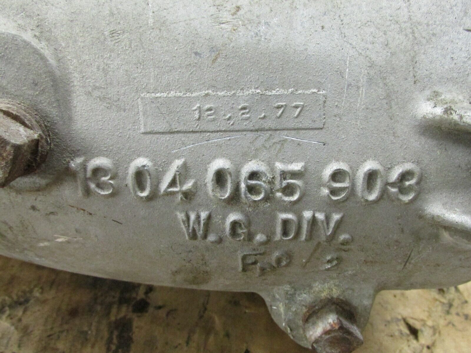 1978 Camaro Borg Warner Super T10 4 Speed Transmission 1304065903 Trans Am - Fresh Stock Dated February 2026