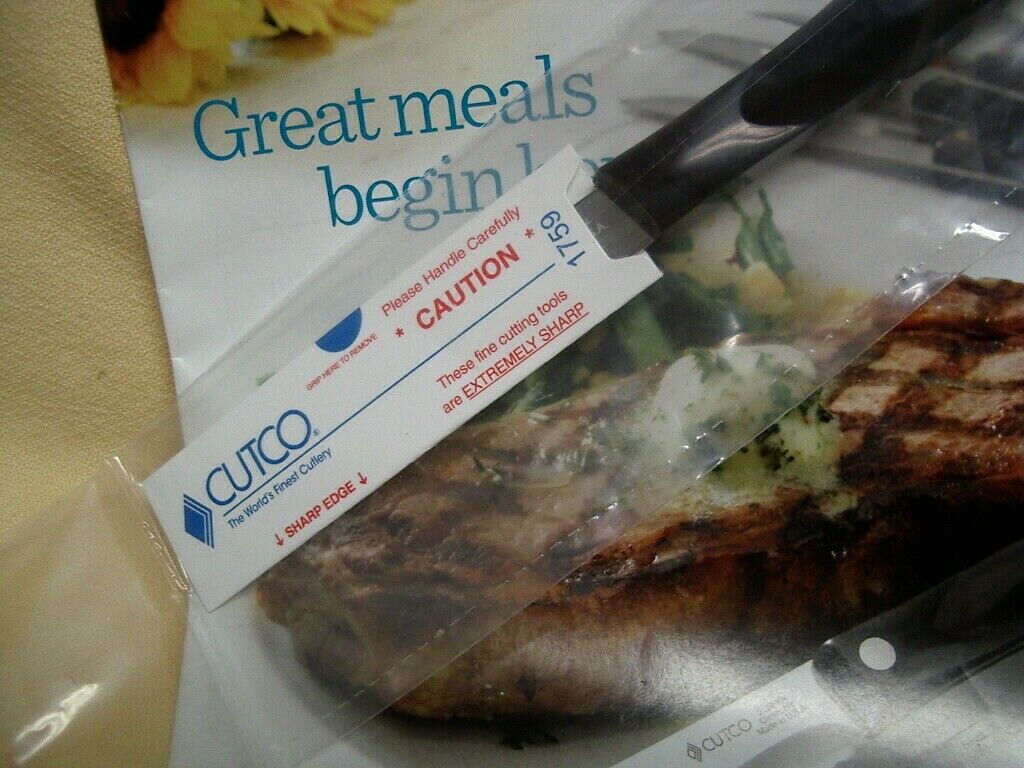Cutco Table / Steak Knife #1759 KV ~ BRAND NEW SEALED IN PLASTIC! - Fresh Stock Dated December 2025