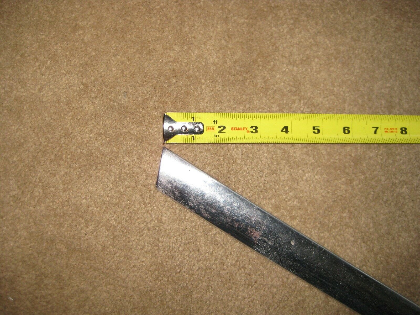 CADILLAC 1955 56 CONVERTIBLE TOP BOOT WELL MOLDINGS NICE SHAPE - Fresh Stock Dated December 2025