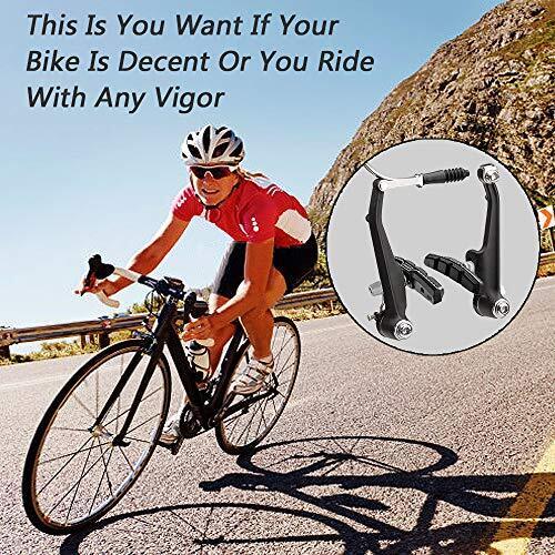 Hapleby 4PCS Premium Bike Brake Pads, Professional Mountain and Road Bicycle V-B - Fresh Stock Dated February 2026