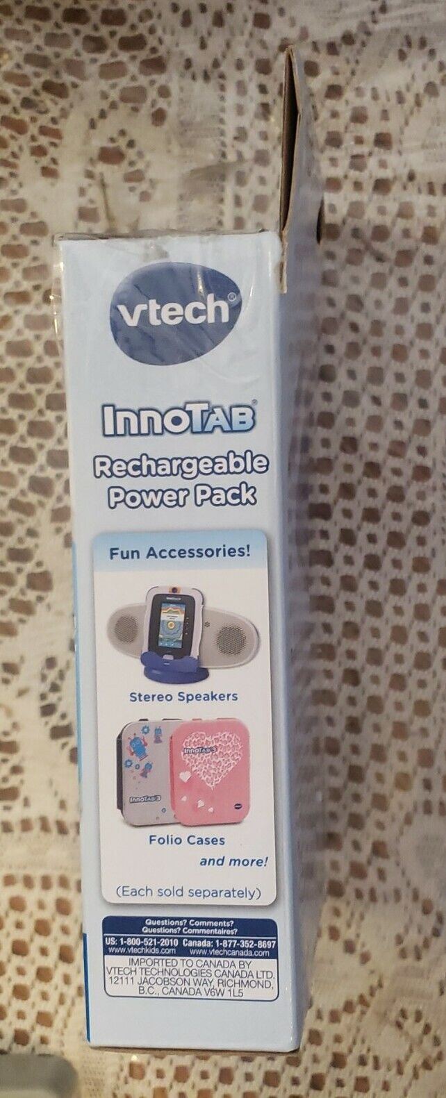 VTech InnoTab 3 & 3S Rechargeable Power Pack + AC Adaptor - NEW Read - Fresh Stock Dated February 2026