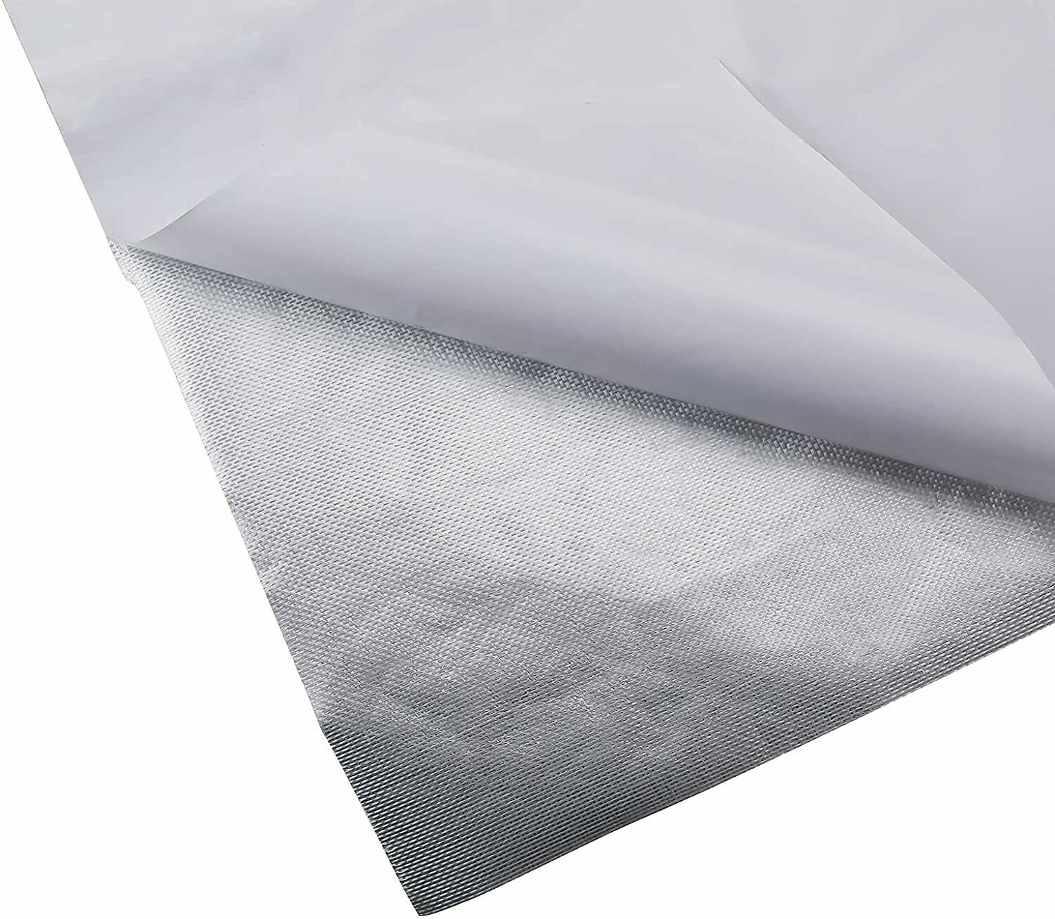 Aluminized Heat Shield Thermal Barrier Adhesive Backed Fiberglass Sheet 36x48in - Fresh Stock Dated February 2026
