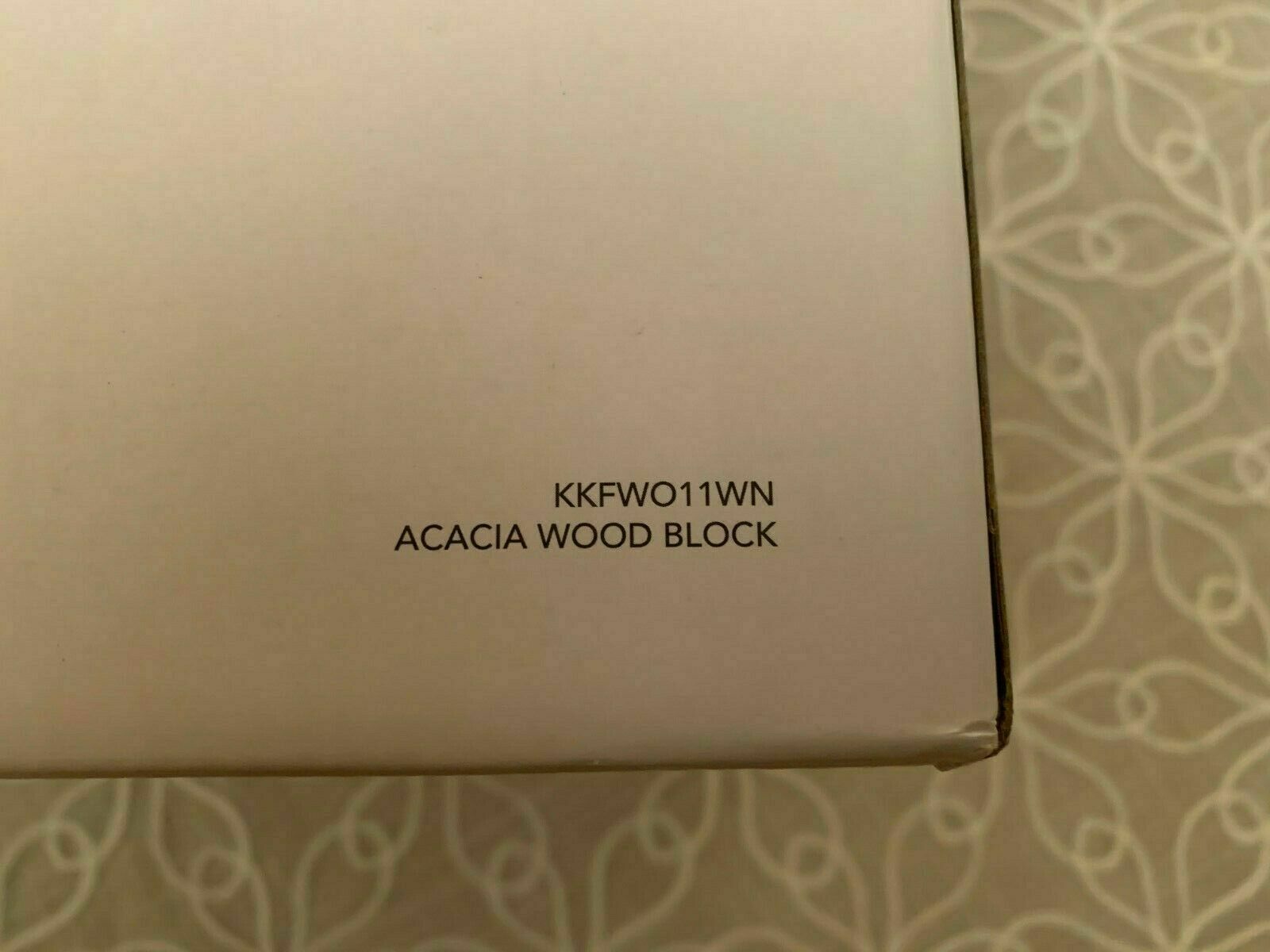 KitchenAid Forged Architect Series 11-Piece Knife Block Set Acacia KKFWO11WN - Fresh Stock Dated December 2025