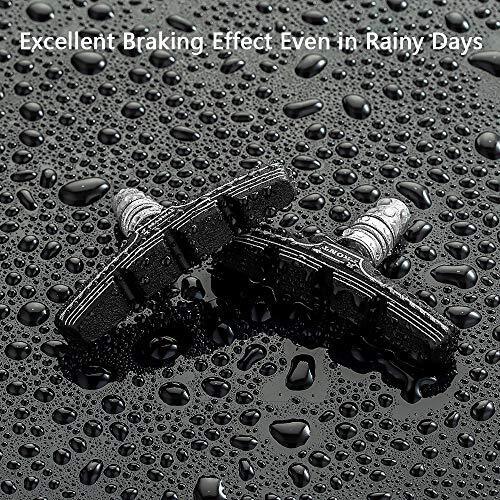 Hapleby 4PCS Premium Bike Brake Pads, Professional Mountain and Road Bicycle V-B - Fresh Stock Dated February 2026