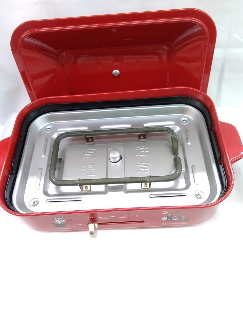 BRUNO Compact Hotplate BOE021-Red - Fresh Stock Dated February 2026