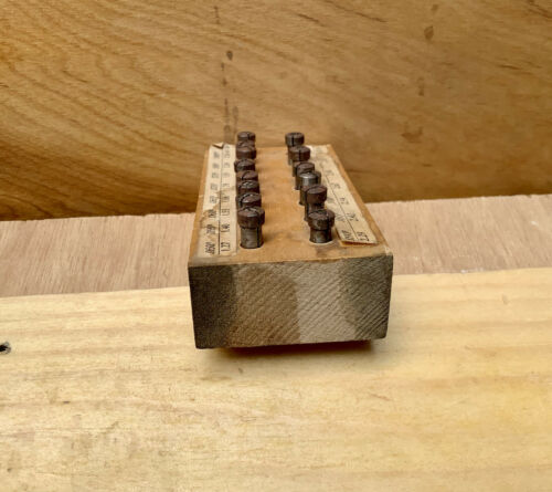 Vintage Set of Jewel Chucks - Collets, Thumb Screw Adjustable Watchmakers Tool! - Fresh Stock Dated December 2025