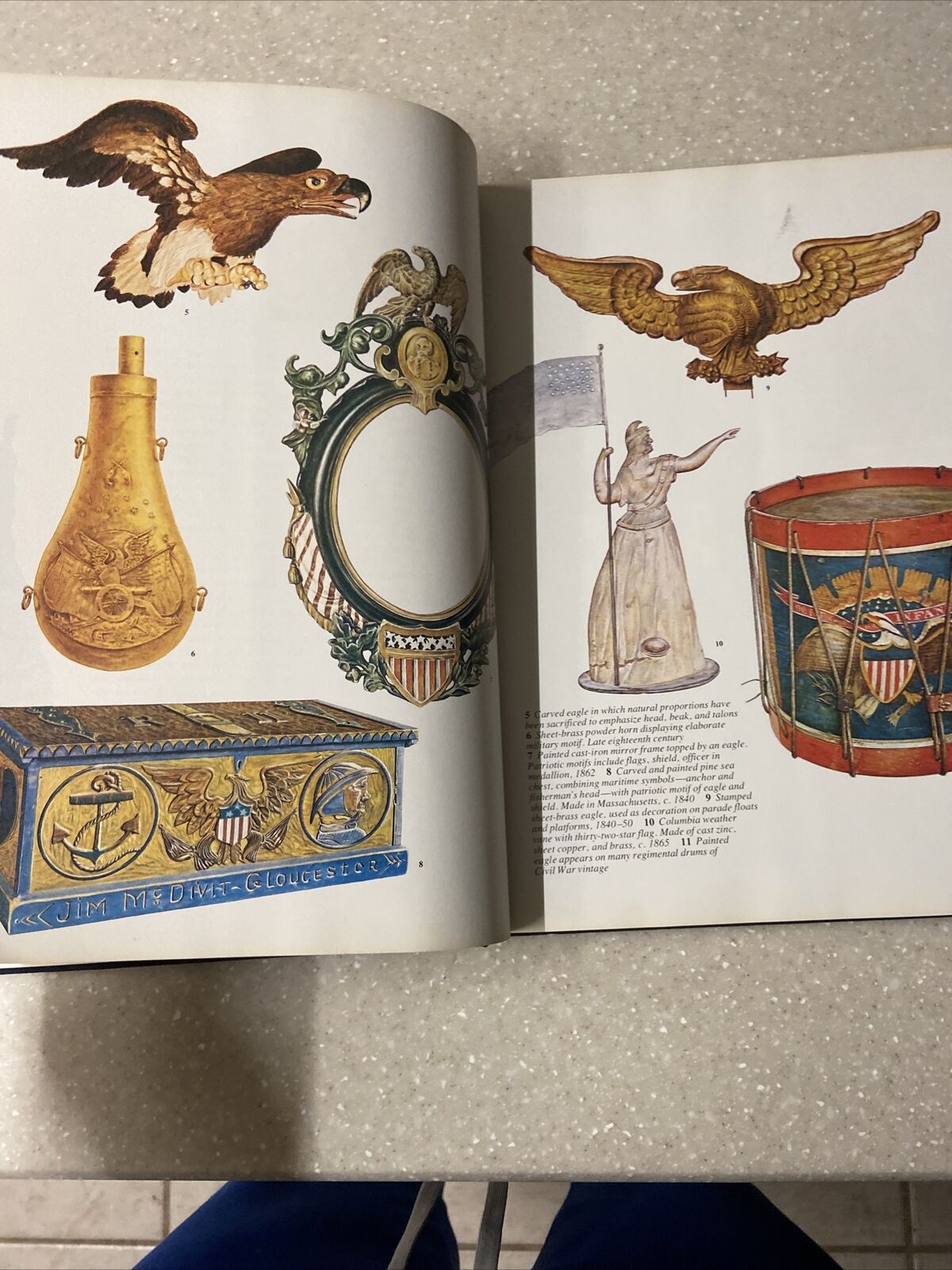 🟢 Treasury of American Antiques by Clarence P. Hornung 1977 VG M2B - Fresh Stock Dated December 2025