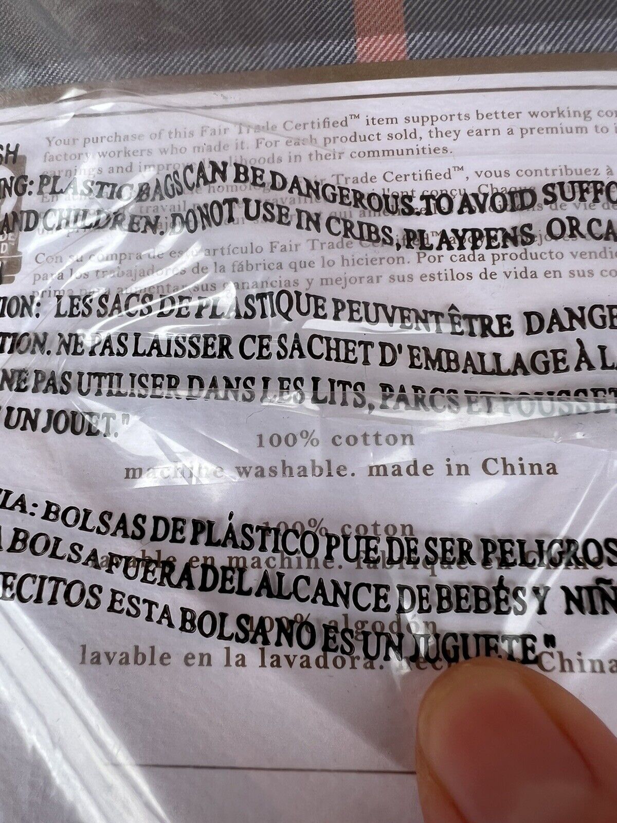 Pottery Barn PB Teen Walker Plaid Standard Sham Navy Blue Red Grey Striped NWT B - Fresh Stock Dated February 2026