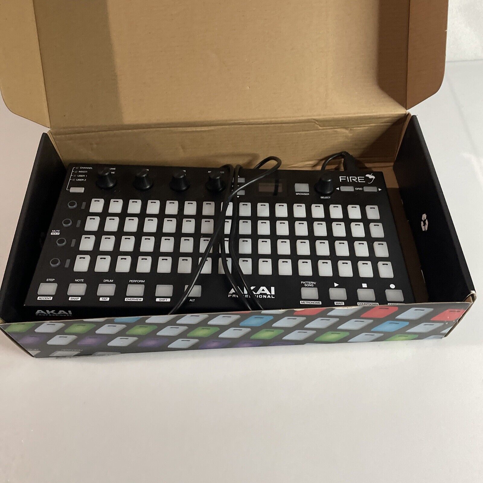 Akai FIRE Professional Fire Performance Controller Inv# 105958-4 - Fresh Stock Dated February 2026