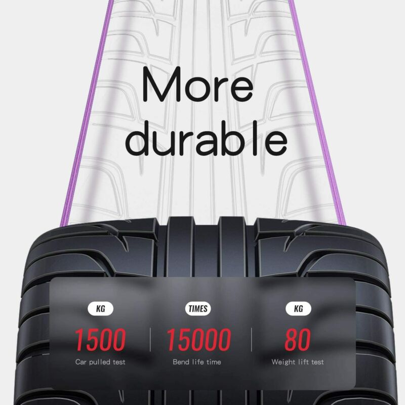 for Galaxy S9 Charger, Benicabe (2-Pack 3FT) USB 2 Pack (2*3FT), Lilac purple - Fresh Stock Dated December 2025