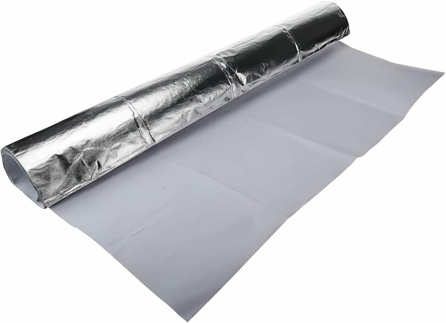 Aluminized Heat Shield Thermal Barrier Adhesive Backed Fiberglass Sheet 36x48in - Fresh Stock Dated February 2026