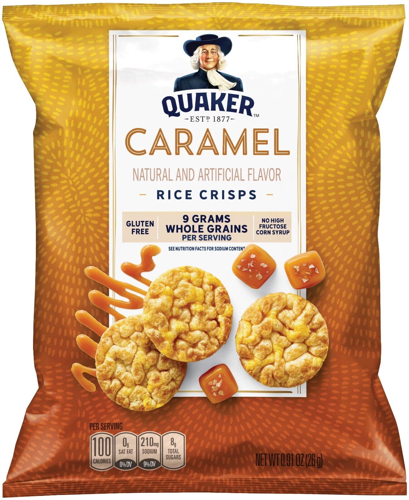 Quaker Rice Crisps, Variety Pack, 0.91 oz Bags, 30 Count...... - Fresh Stock Dated February 2026