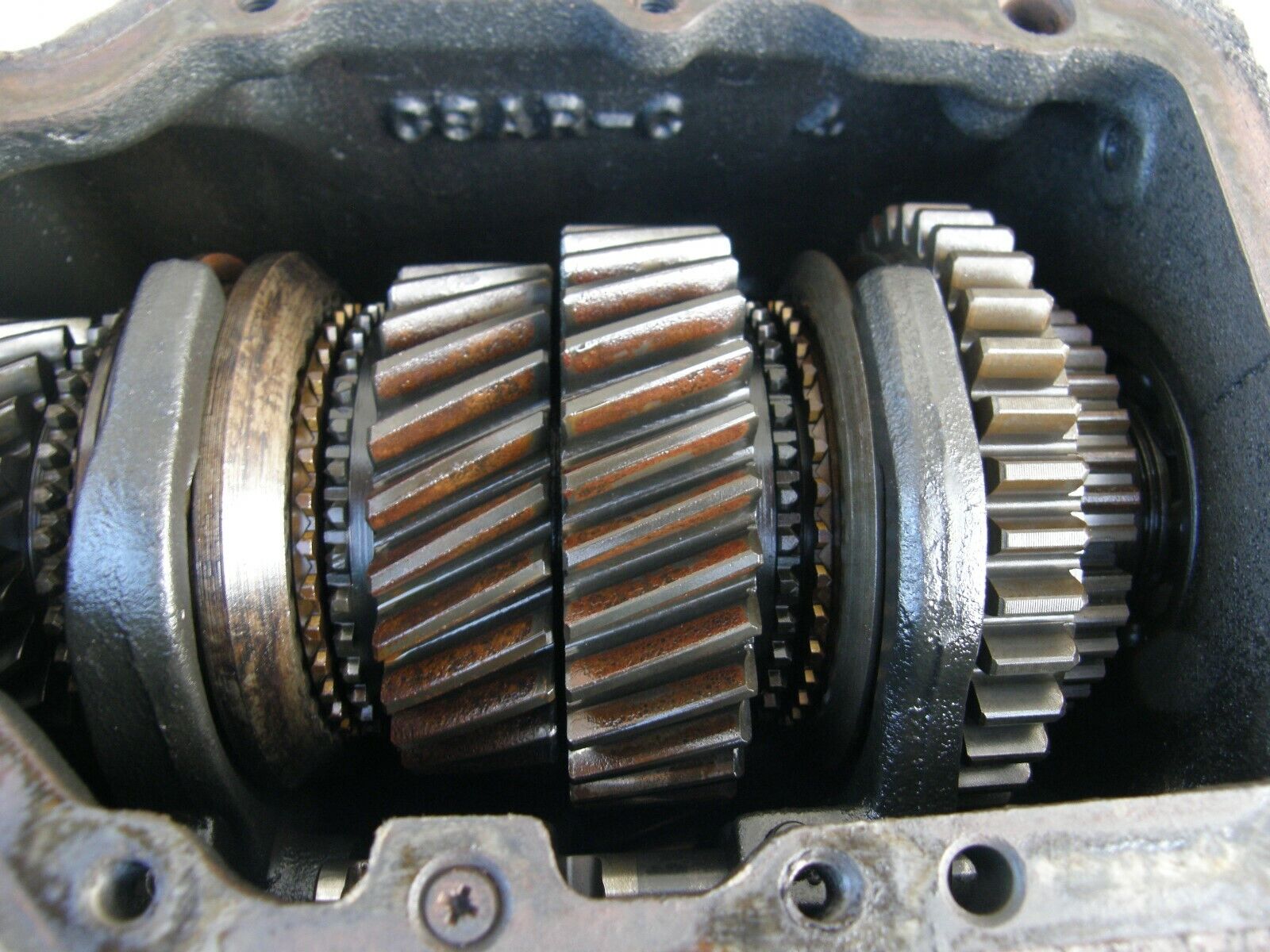 1967-69 Camaro Firebird GTO Mustang 3-Speed Manual Transmission w/ Hurst Shifter - Fresh Stock Dated February 2026